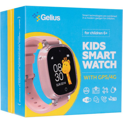 Смарт-часы Gelius Pro GP-PK009 Summer GPS/4G/ESIM Pink (2099901012463) Винница - изображение 6