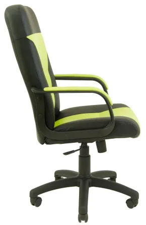 Офісне Крісло Керівника Richman Siesta Fly 2234-2230 Пластік Річ М1 Tilt Чорно-салатовий Київ