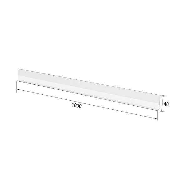 Цінникотримач EKOSTAR 1000х40 мм Київ