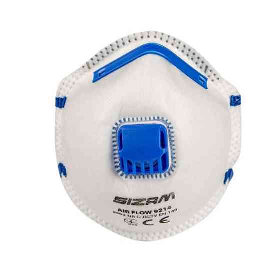 Sizam респіратор одноразовий з клапаном видиху Air Flow 9214 FFP2, арт. 35077 Рівне