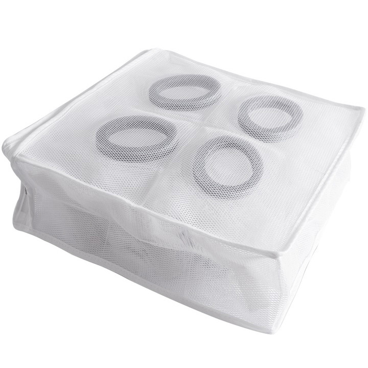 Мішок для прання взуття із захисними вставками на два відділення 28 х 24.5 х 8 см MW-24 Івано-Франківськ - фото 8