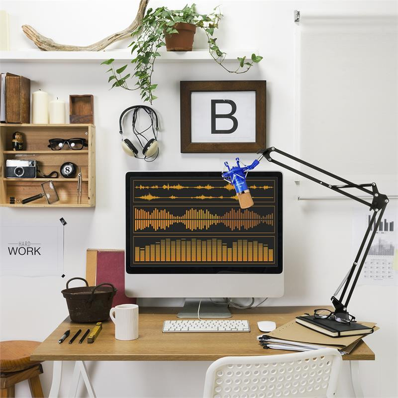 CM001BG Набор микрофонов Конденсаторный микрофон V3 Кронштейн микрофона синий (Германия, читать описание) Ровно - изображение 2