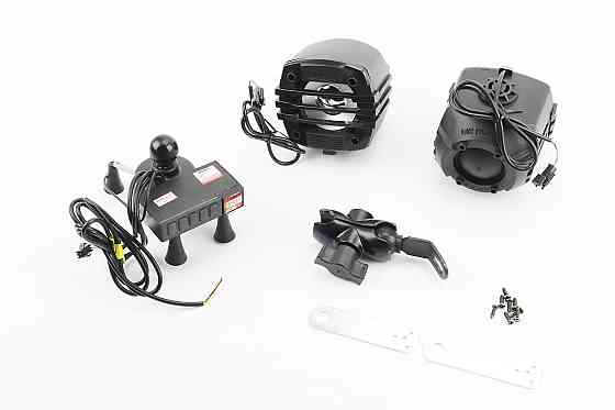 АУДІО-блок з тримачем телефону (МРЗ-USB / SD, FM-радіо) + колонки 2шт Київ