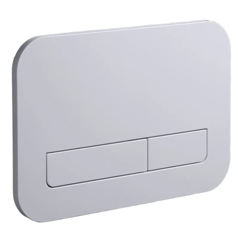 Панель змиву Koer KT-0609-01 240x160x7mm пластикова, кнопка лінійна (колір хром) (KR6130)   ( 21094 ) Харків - фото 1
