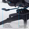 Крісло офісне Officepro Skyline Footrest Black/Dark Gray (OC750-B-DG-DG) ( 10681 )