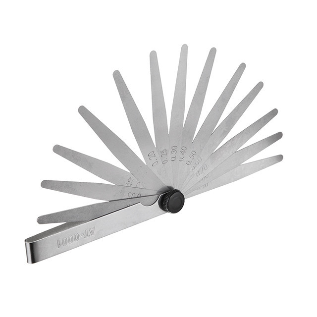 Комплект щупов INTERTOOL AT-0001 0,05-1,0 мм, 13шт - Все необходимое для измерения зазоров Львов - изображение 1