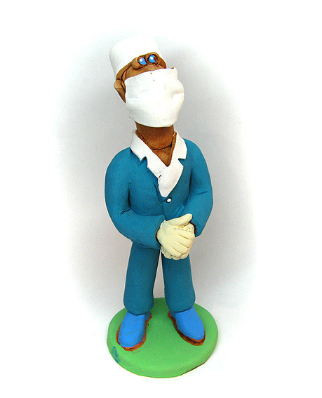 Фігурка Лікар з кераміки Київ - фото 1