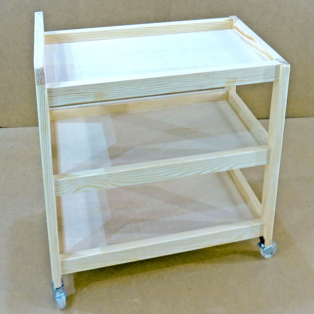 Етажерка для ванної на коліщатах "Ділімшер" бланже Миколаїв - фото 1