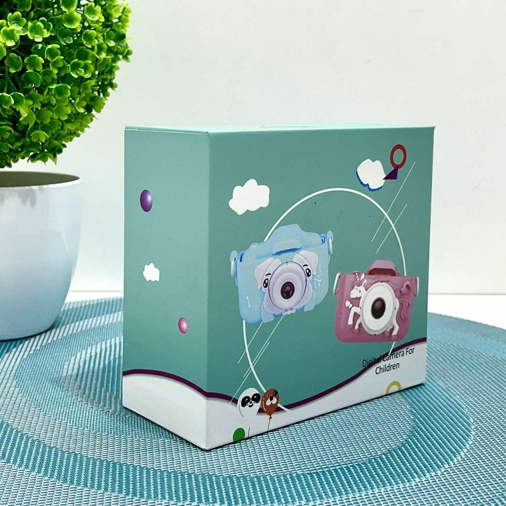 Фотоапарат дитячий відео фото ігри прослуховування музики підтримує microSD Блакитний (C56663) Чернігів - фото 10