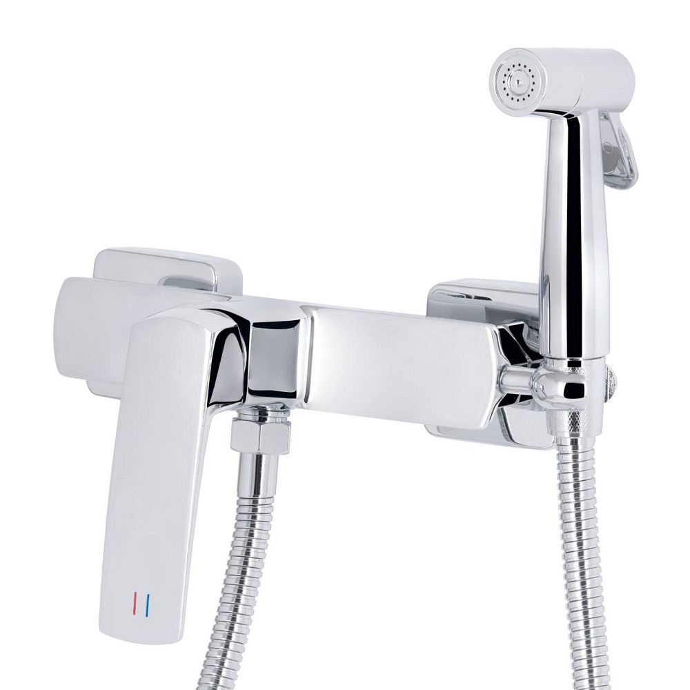 Змішувач для гігієнічного душу Qtap Tern QTTER262CRM47590 Chrome Київ - фото 4