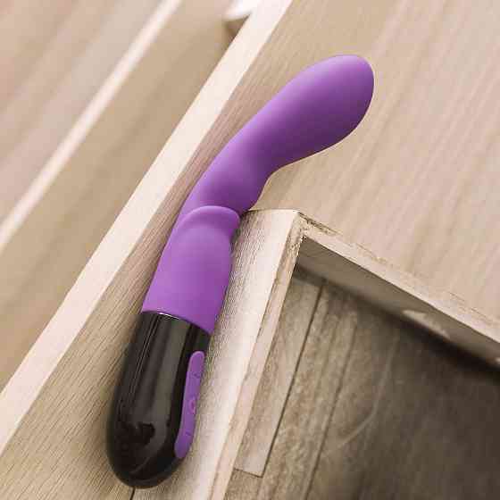 Вибратор Adrien Lastic Nyx 2.0 стимуляция точки G и входа во влагалище, фиолетовый Sex Aura Киев