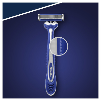 Бритва Gillette Blue 3 Comfort одноразова 8 шт. (7702018604319) Вінниця - фото 3