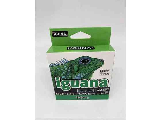 Лiска Iguana 0,28мм 7,9кг 100м прозорий SM-Y-18-028 ТМ PRC Киев