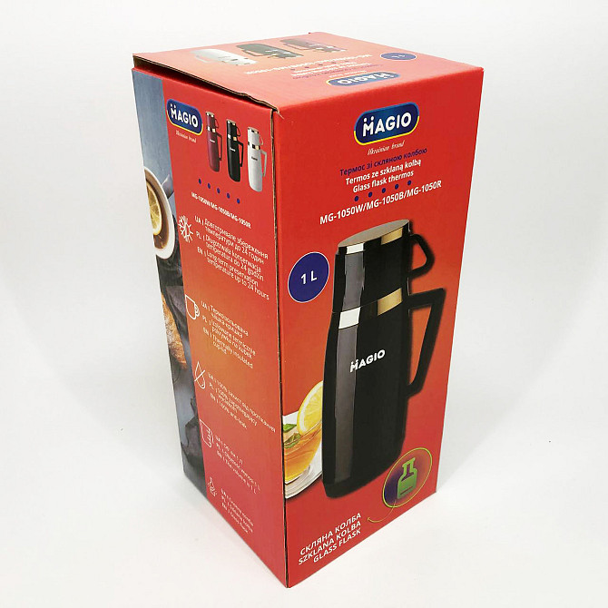 Термос питний туристичний Magio MG-1050W 1 л, термос, Подорожній термос, Термочашка SC-818 для чаю Київ - фото 10