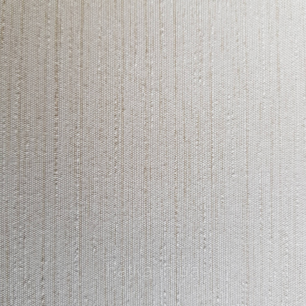 Шпалери метрові вінілові на флізелін Villa Marburg Lombardi однотонні під тканина тонка смужка пісочний Київ - фото 2