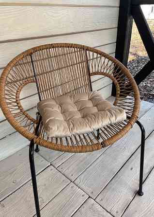 Подушка для стільців (40x40х5 см) Decorator Velour колір бежевий 84-106 Київ