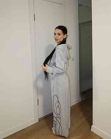 Женский стильный вязаный костюм двойка двунитка Одесса