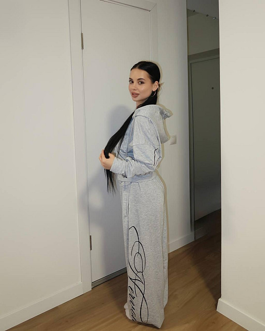 Женский стильный вязаный костюм двойка двунитка Одесса - изображение 4