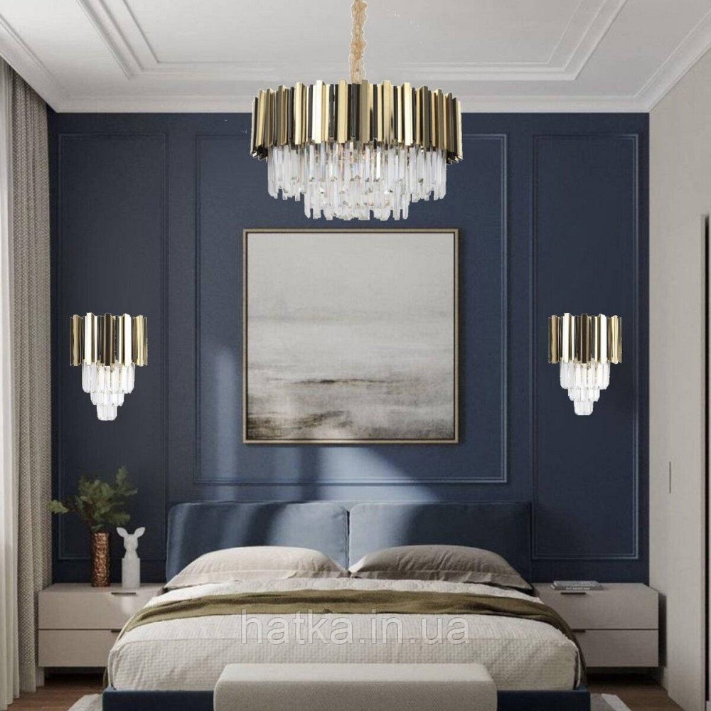 Бра настінне кришталеве Sirius Ш 5043/2 Київ - фото 3