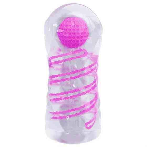 Мастурбатор - Pretty Love Transparent Reusable Masturbator Sex Aura Киев