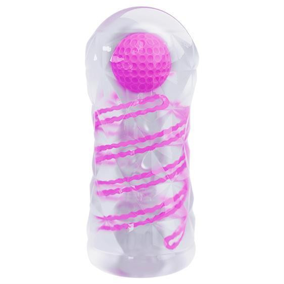 Мастурбатор - Pretty Love Transparent Reusable Masturbator Sex Aura Київ - фото 2