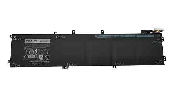 Аккумулятор для ноутбука Dell 4GVGH XPS 13-9550 11.4V Black 7260mAh Orig Вінниця