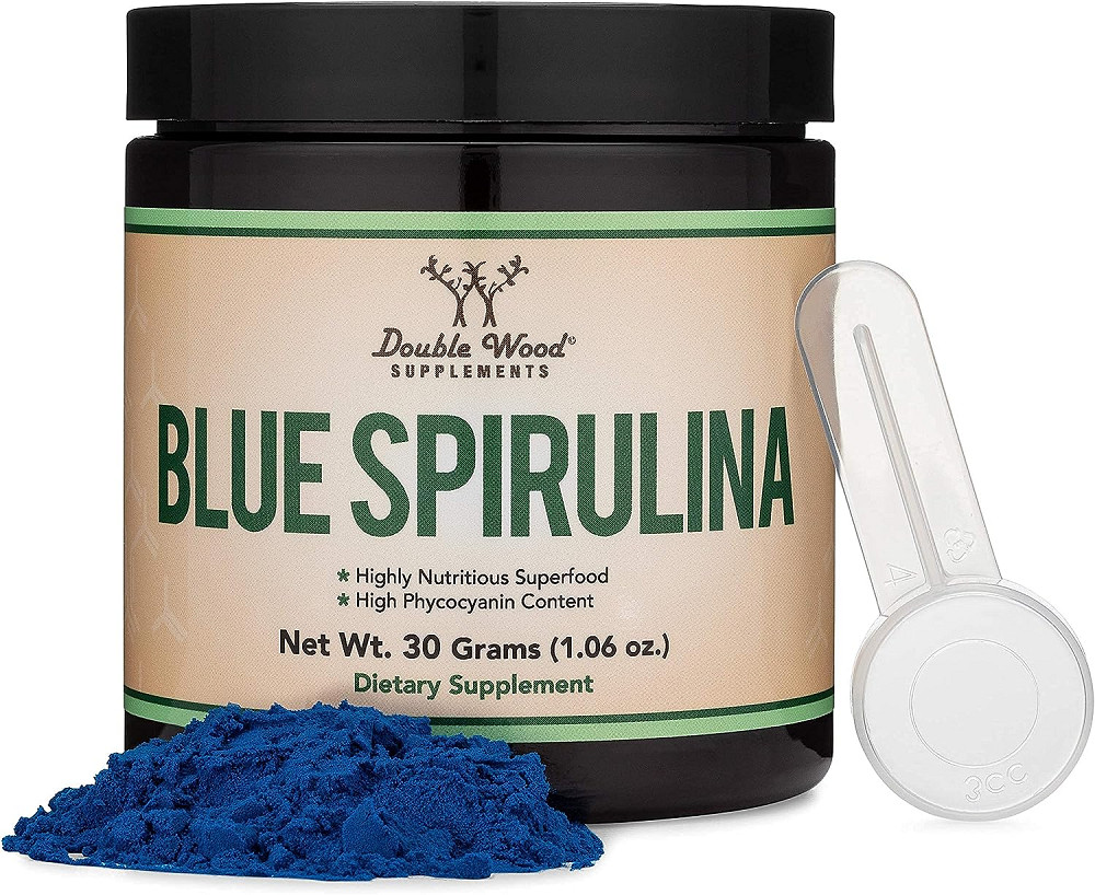 Блакитна спіруліна Double Wood Supplements Blue Spirulina Extract 30 grams Луцьк - фото 5