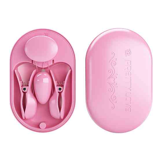 Зажимы для сосков Pretty Love Surprise Box с электростимуляцией, розовый Sex Aura Киев