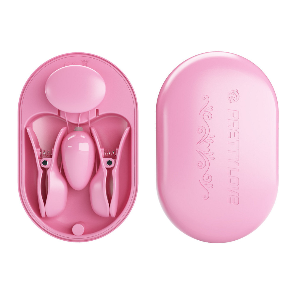 Зажимы для сосков Pretty Love Surprise Box с электростимуляцией, розовый Sex Aura Киев - изображение 4