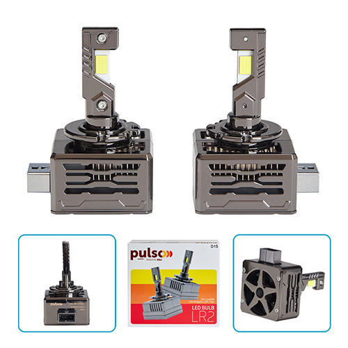 Лампи PULSO LR2-D1S/USA з чіпами Bridgelux CSP, 12V, 2x55W, 10000Lm, 6000K Харків - фото 1