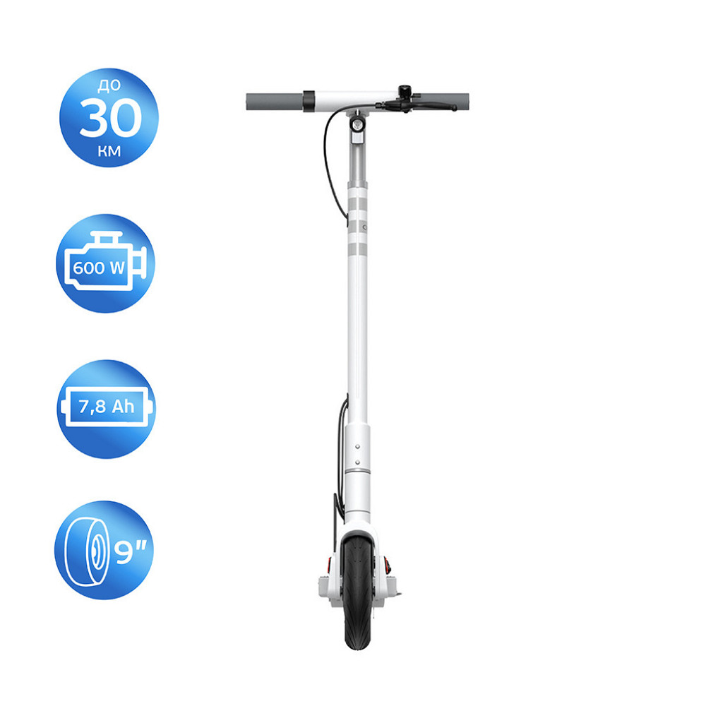 Электросамокат OKAI ES10-NEON Lite White 30 км Киев - изображение 6
