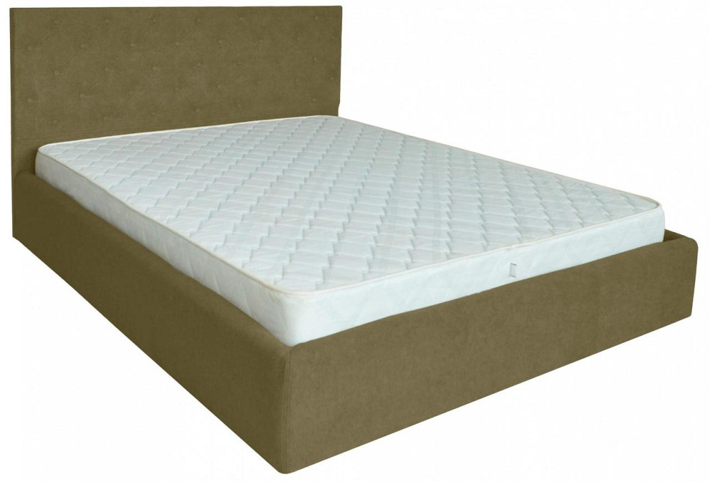 Ліжко Двоспальне Coventry Comfort 180 х 200 см Fibril 17 З підйомним механізмом та нішою для білизни Оливковий Дніпро - фото 19