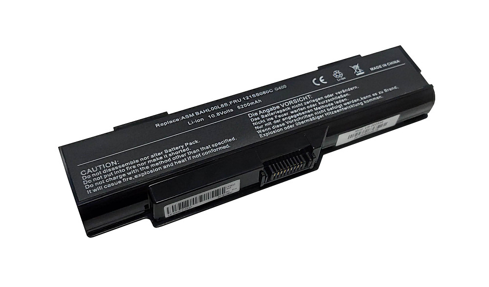 Аккумулятор для ноутбука Lenovo-IBM BAHL00L6S G410 10.8V Black 5200mAh OEM Вінниця - фото 1
