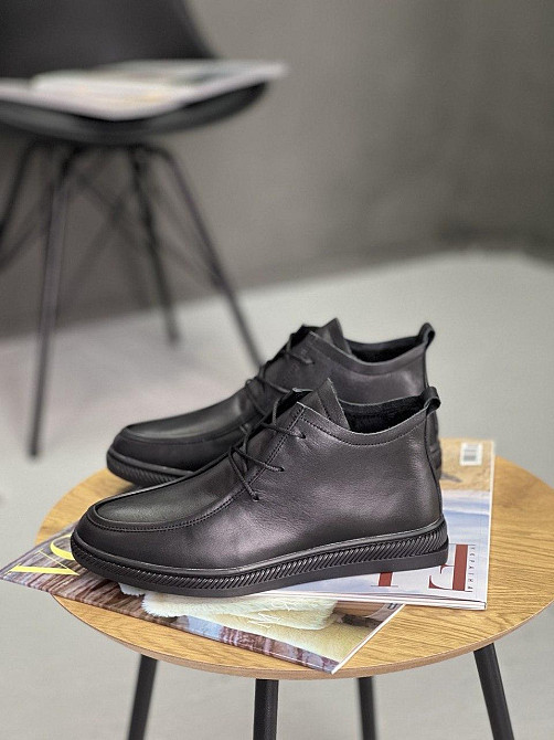 Arcoboletto Черевики жіночі Arcoboletto 305 чорні (весна-осінь, шкіра натуральна) (5381) 40 Коломыя - изображение 1