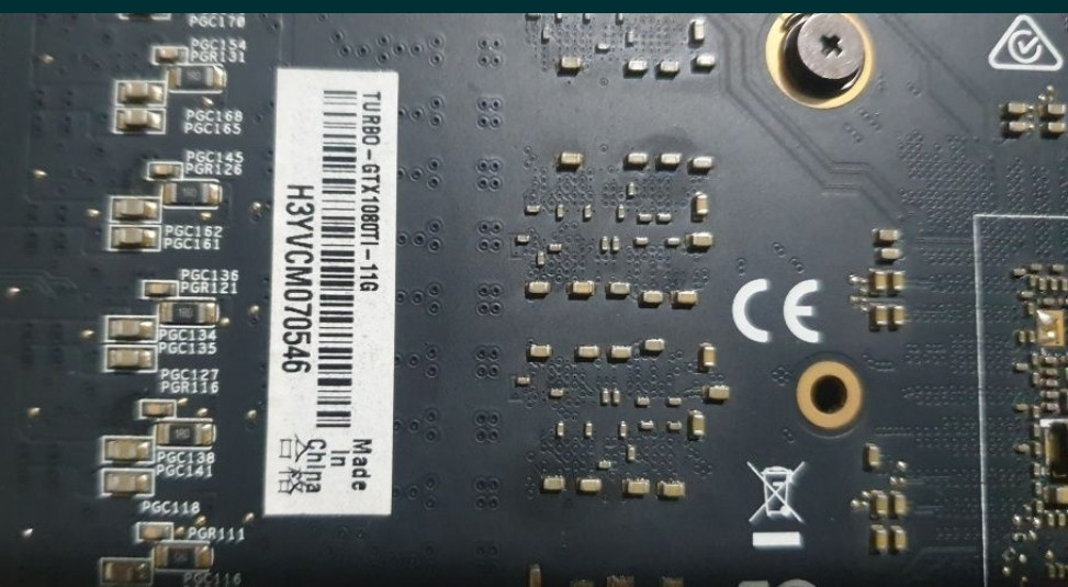 Відеокарта ASUS TURBO GTX1080Ti, 11Gb. 384bit. Київ - фото 1