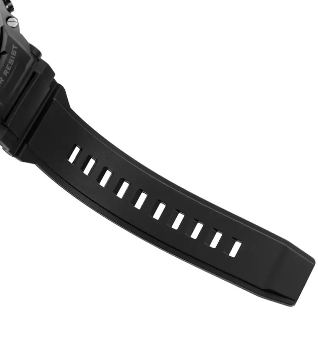 Чоловічий спортивний годинник Skmei 1886 (Чорний з білим) Київ - фото 10