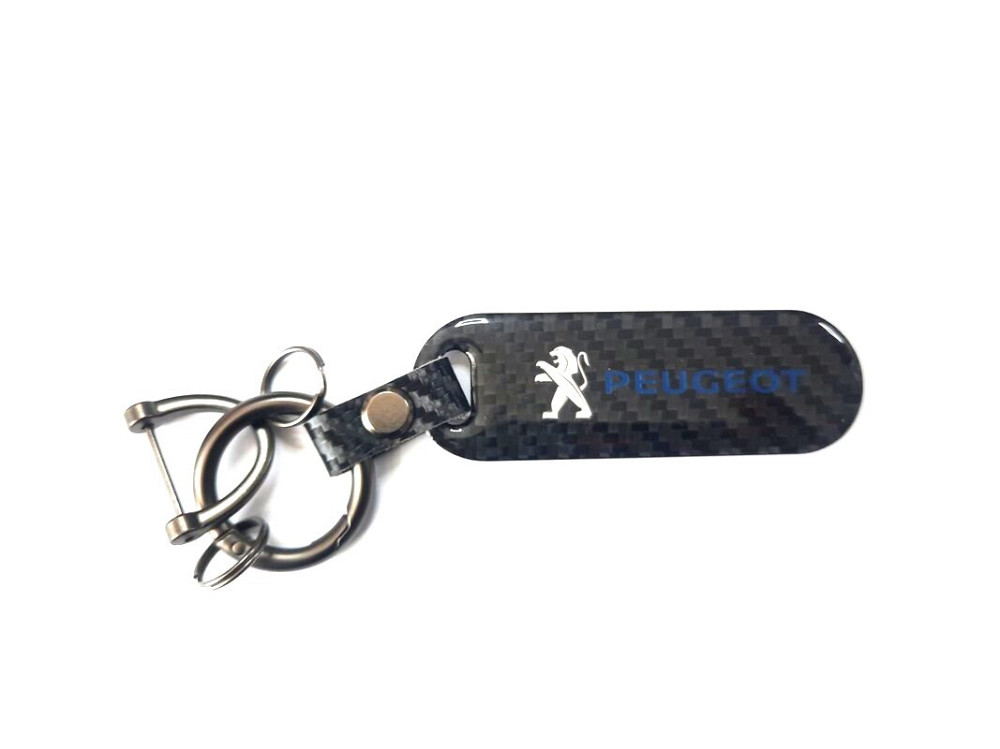 Брелок для ключів CARBON Peugeot Вінниця - фото 1