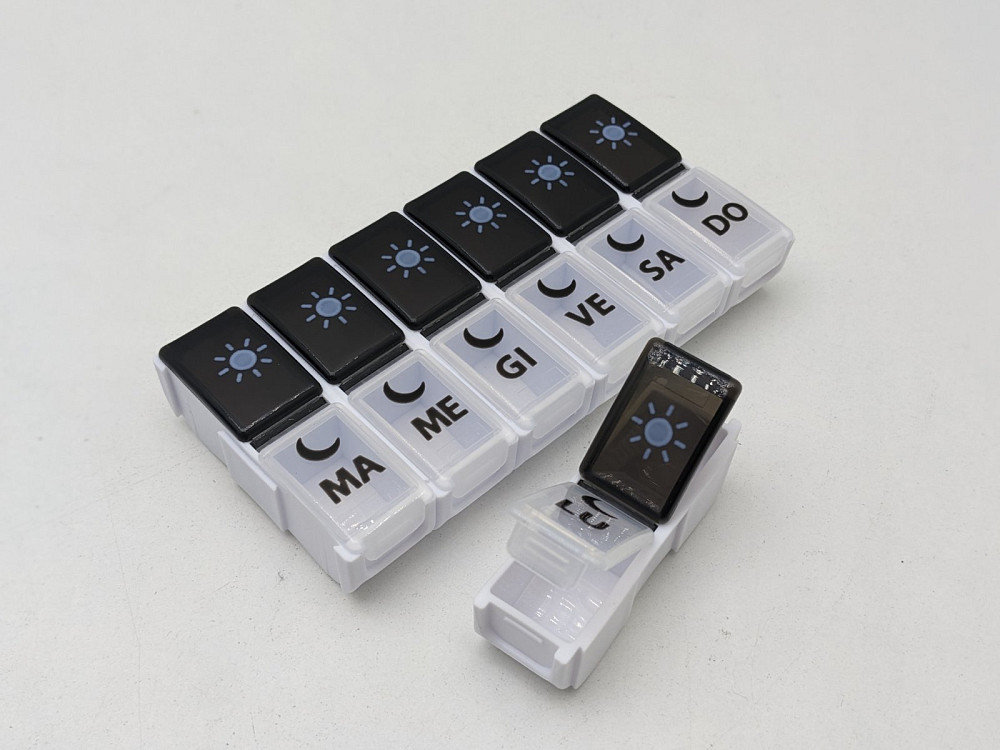 Органайзер для таблеток середній 11787 Луцк - изображение 1