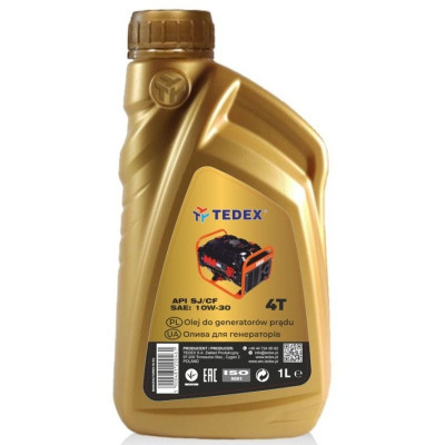 Моторное масло TEDEX OLEJ DO GENERATOROW 10W30 1л Винница - изображение 1