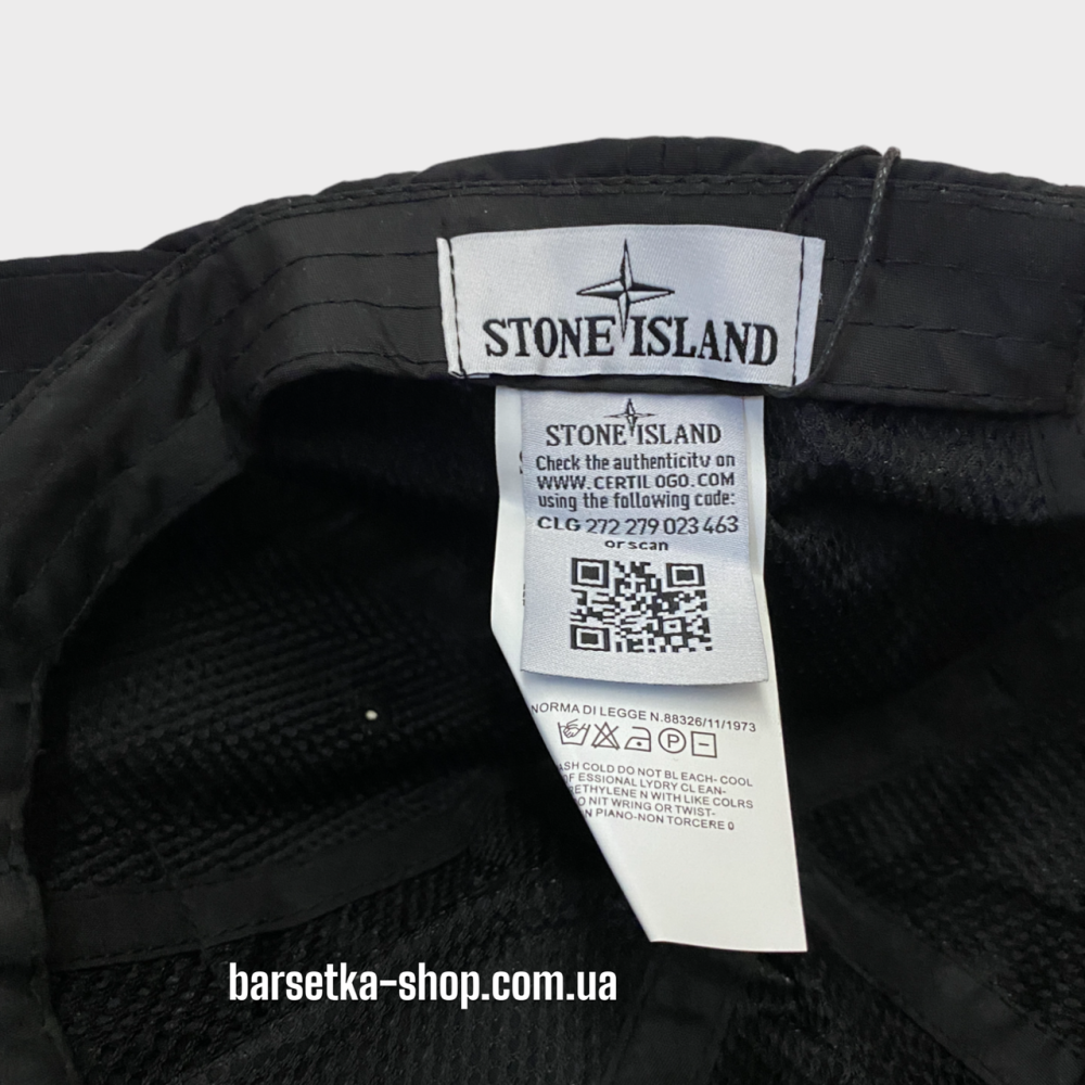 Кепка Stone Island черный Запорожье - изображение 6