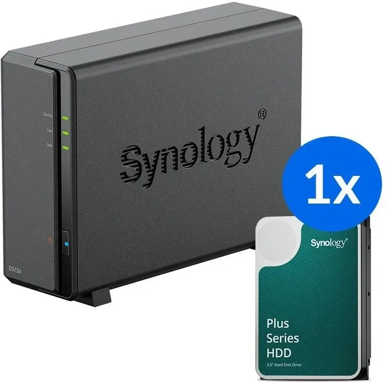 Сервер Synology DS124 /12T (DS12412T101) Київ - фото 1