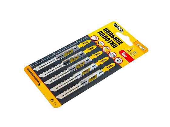 Пилочка для чистых пропилов по дереву (h 2,5 мм, 3-30 мм) ТМ MASTER TOOL Solmir Киев