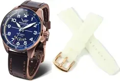 Часы Vostok Europe Space Race YN55-325B746S Zestaw z luminescencyjnym silikonowym paskiem Киев - изображение 1