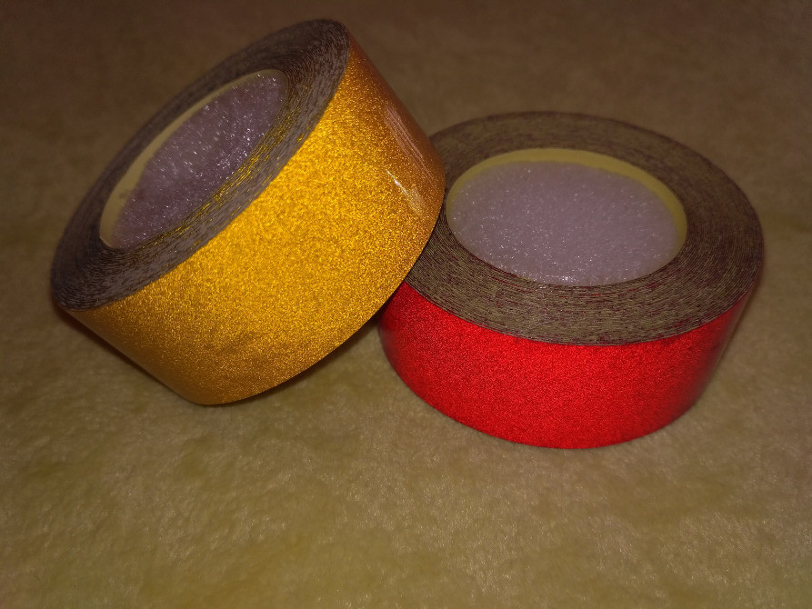 Світловідбивна клеюча стрічка Жовта, Червона 4.90 Київ - фото 6