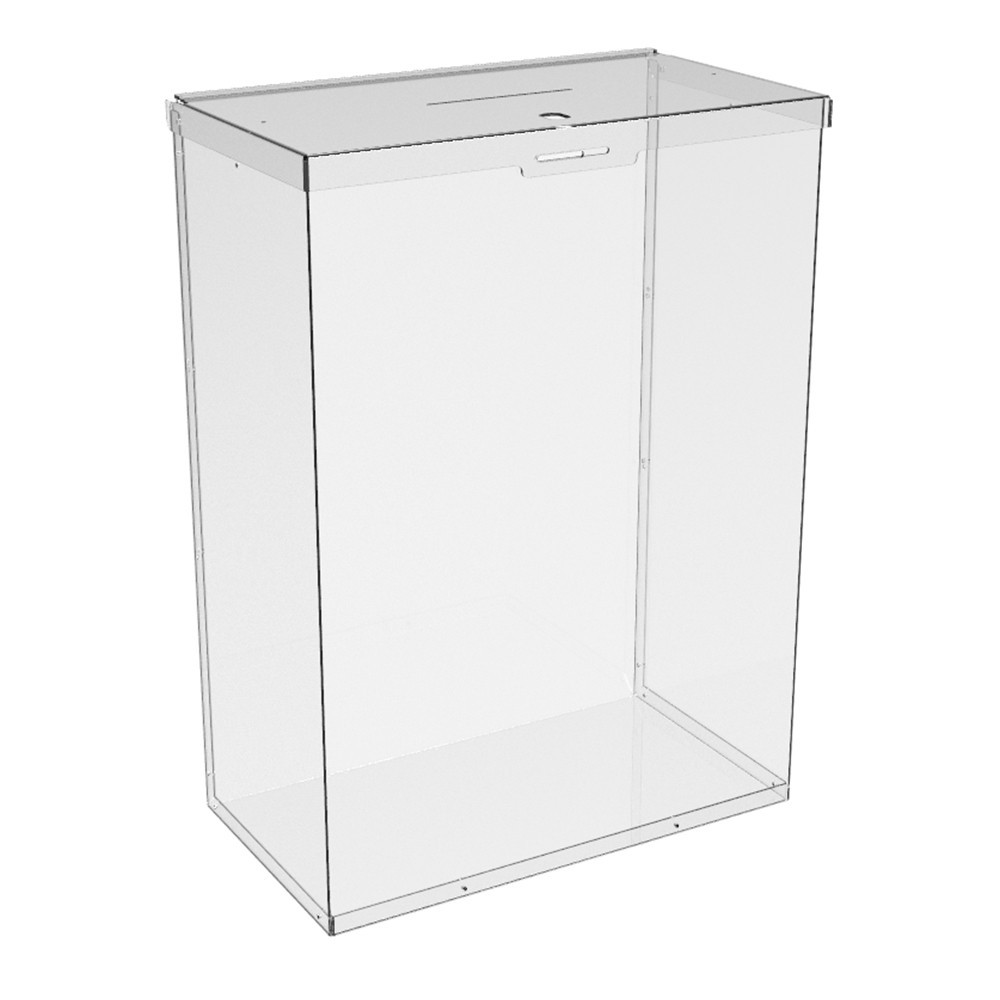 Ящик EKOSTAR с замком для пожертвований и сбора денег 360x200x500. Объем 36 литров Киев - изображение 2