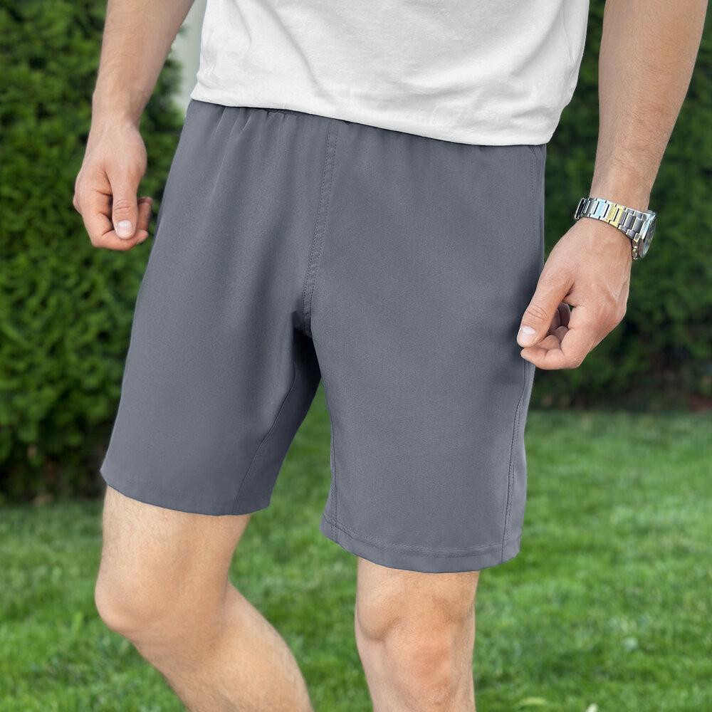 Плавательные шорты мужские темно-серые Pobedov Vocation Dark Gray Киев - изображение 1