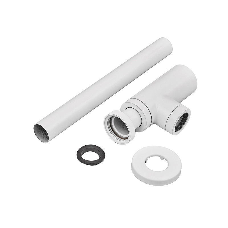 Сифон для раковины Koer BT-01-03 без выпуска (под донный клапан) без ревизии (Цвет белый) 1 1/4'' (KR3409) Киев - изображение 2