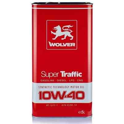Моторное масло Wolver Super Traffic 10W-40 5л (4260360942501) Винница
