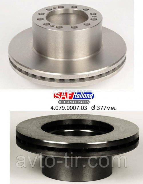 Диск тормозной 375mm SAF 19,5