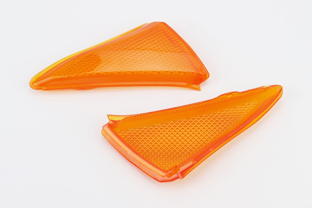 Honda LEAD AF-48 "скло"- поворотів задніх к-кт 2шт, жовті Київ - фото 1